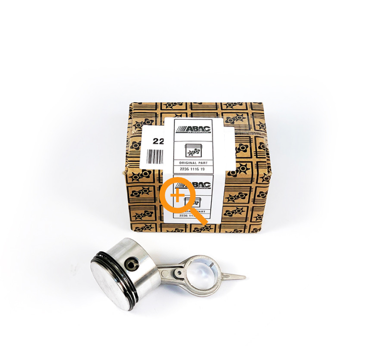 Connecting Rod & Piston Kit A39 Biella | Genuine Spare Part for ABAC Air Compressors