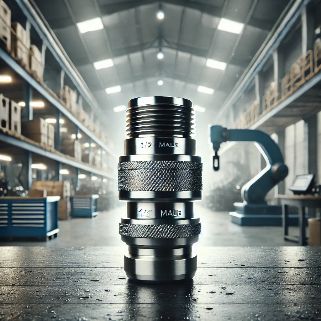 COUPLING 1/2 MALE - 1/2" adapter