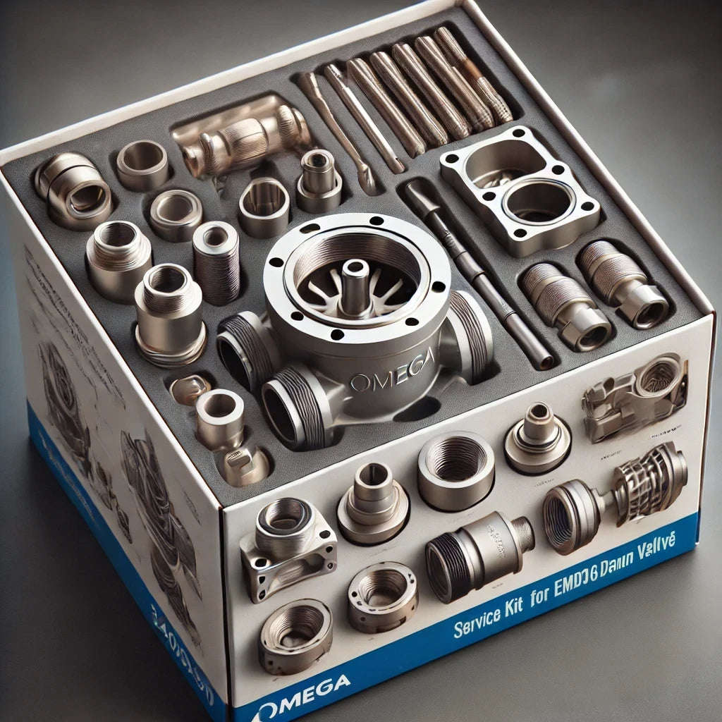 Omega Service Kit for EMD12 Drain Valve (3400860)