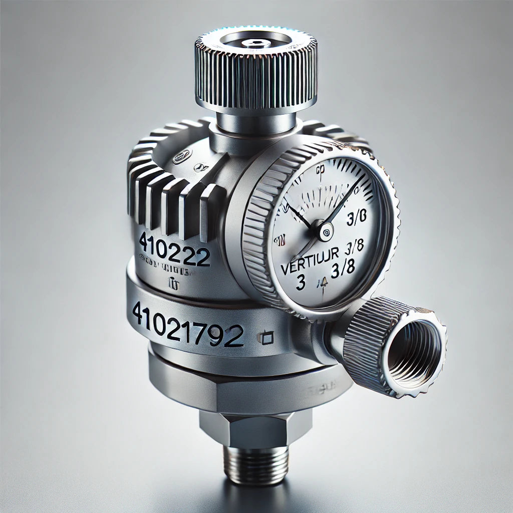 ⚙️ 41021792 REGULATOR VERTICAL 3/8 – 3/8'' Vertical Pressure Regulator for Industrial & Hydraulic Applications | Immediate Delivery Cyprus