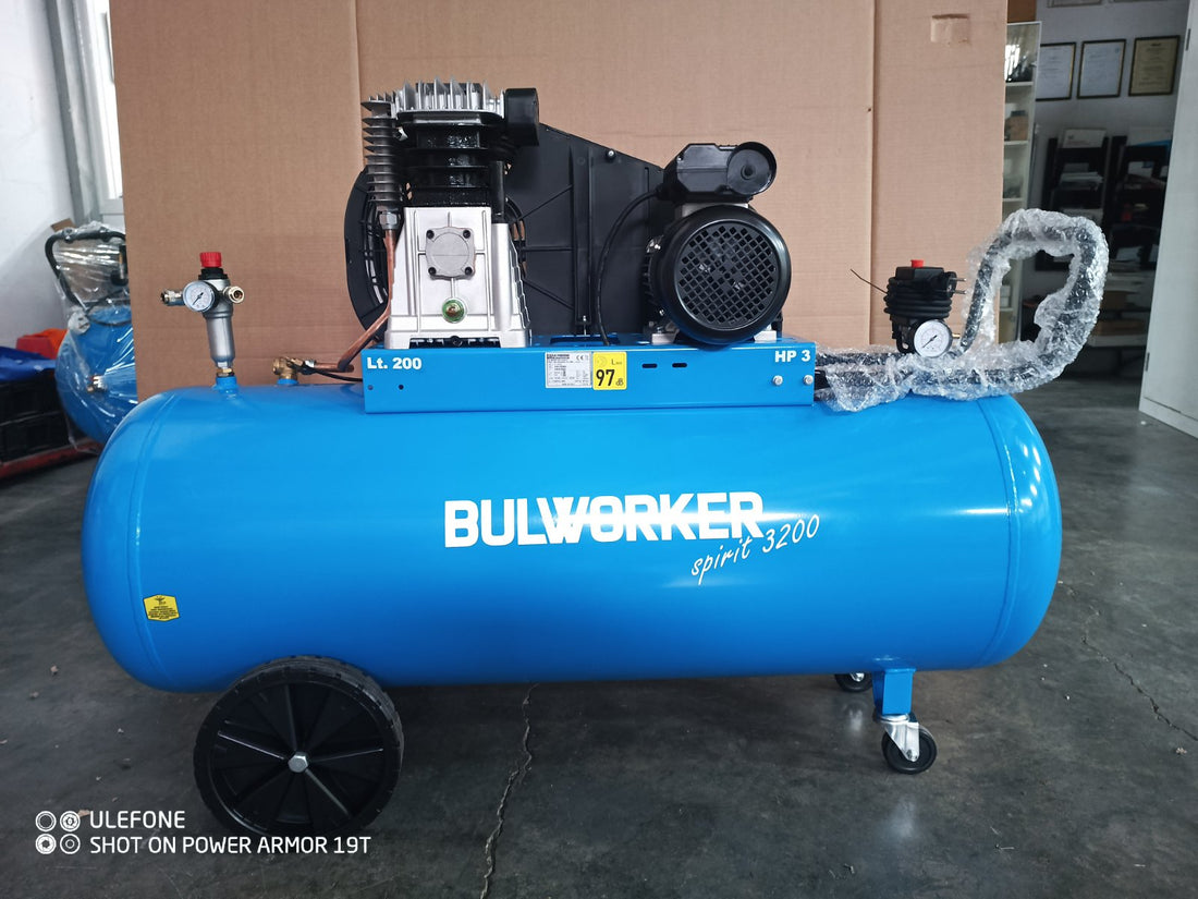 Compressor Bulworker Spirit 3270 – Ο απόλυτος επαγγελματικός κομπρεσέρ αέρα στην Κύπρο