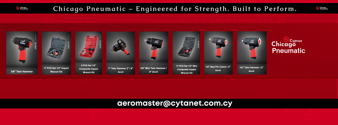 Compact 9-piece 1/2 inch composite impact wrench kit, perfect for mechanics and tight workspaces.