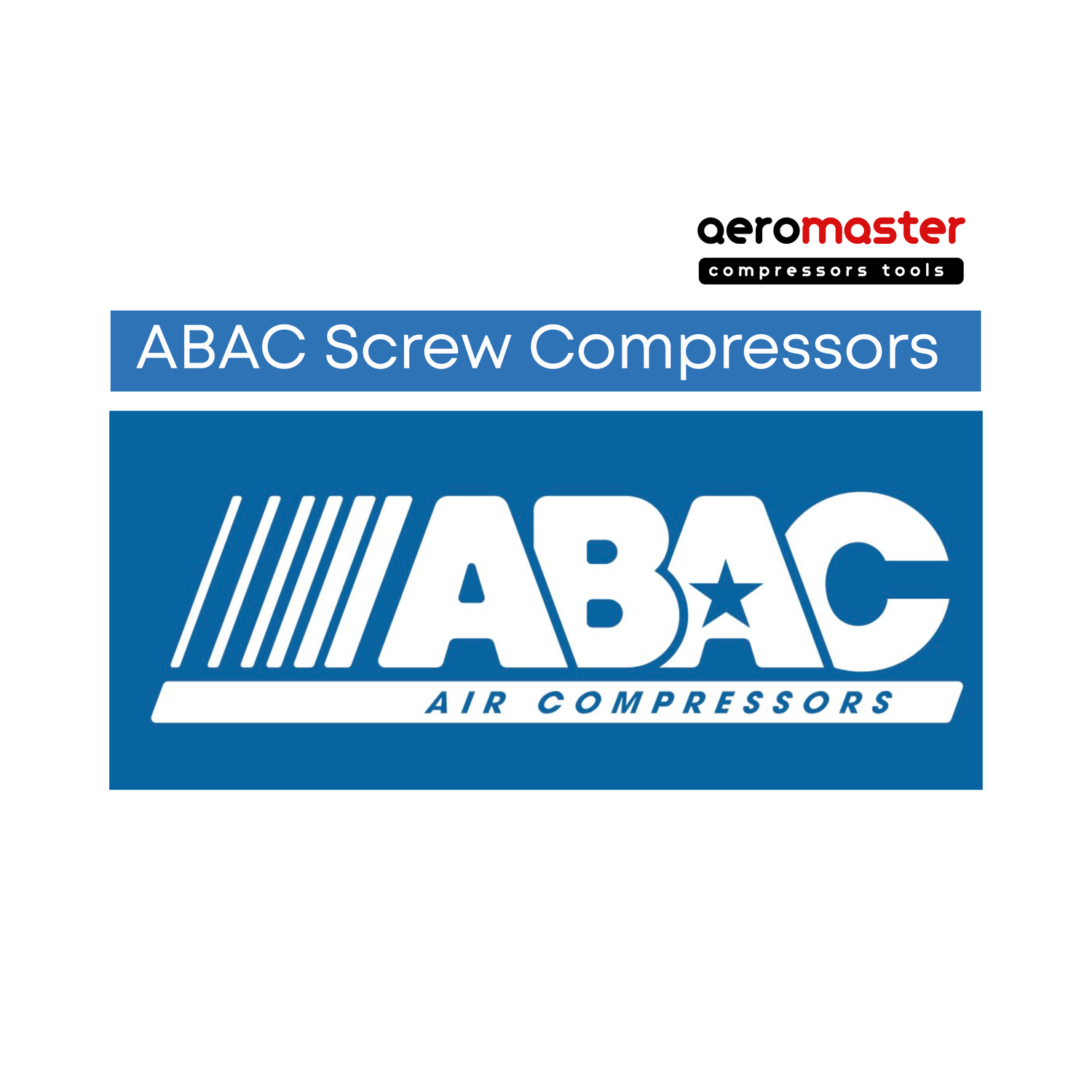 ABAC βιδωτοί αεροσυμπιεστές screw compressors για μηχανική χρήση και συνεχή παροχή πεπιεσμένου αέρα