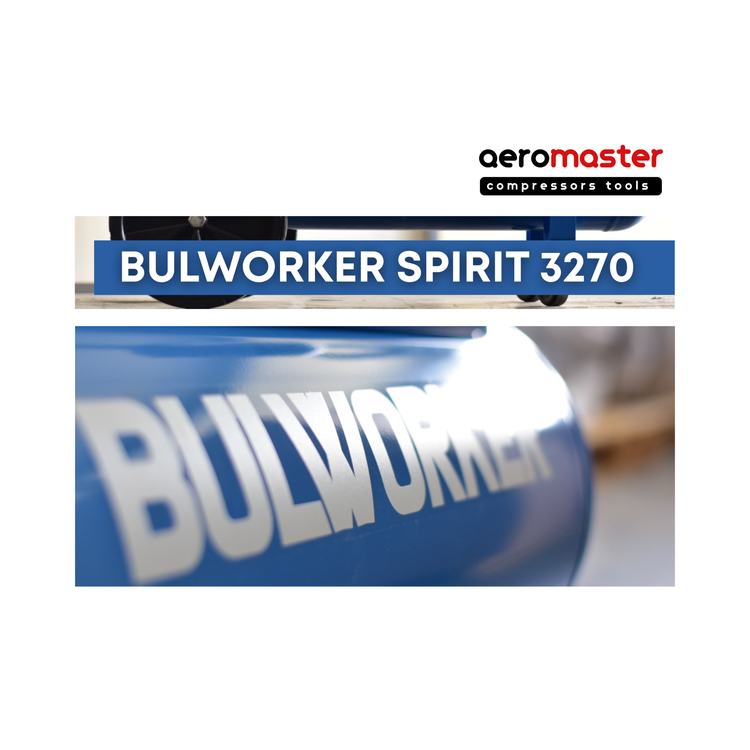 Bulworker αεροσυμπιεστής από την AEROMASTER για βιομηχανική χρήση και συνεχή παροχή πεπιεσμένου αέρα