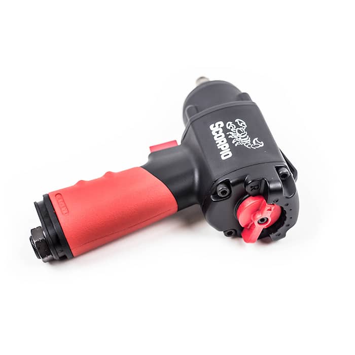 Χρήση mini αερόκλειδου Scorpio YU-0982T 1/2 ιντσας σε στενά σημεία κινητήρα