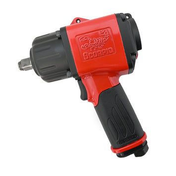 SCORPIO 1 IMPACT WRENCH W/8 ANVIL | Ισχυρό Αερόκλειδο με 8 Αντίστοιχο Σφυρί