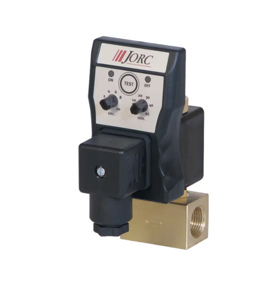 JORC FLUIDRAIN HP40 automatic condensate drain high pressure 230VAC G1/4 for compressed air systems