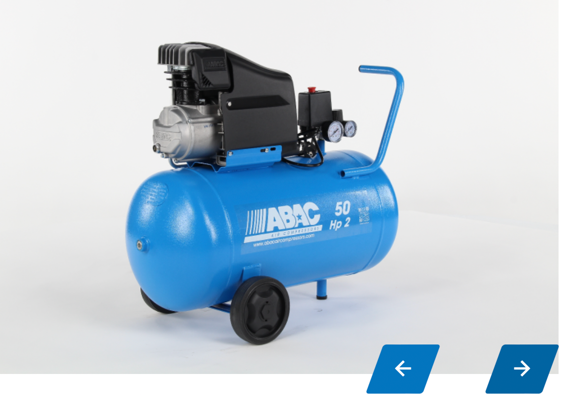 Συμπιεστής αέρα ABAC Monte Carlo 50L μονοφασικός για συνεργείο