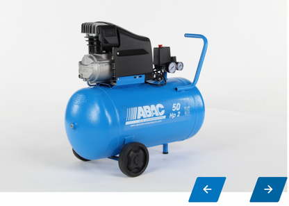 Συμπιεστής αέρα ABAC Monte Carlo 50L μονοφασικός για συνεργείο