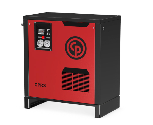 Used Chicago Pneumatic CPRS 327 12S FT silent piston air compressor second hand industrial unit