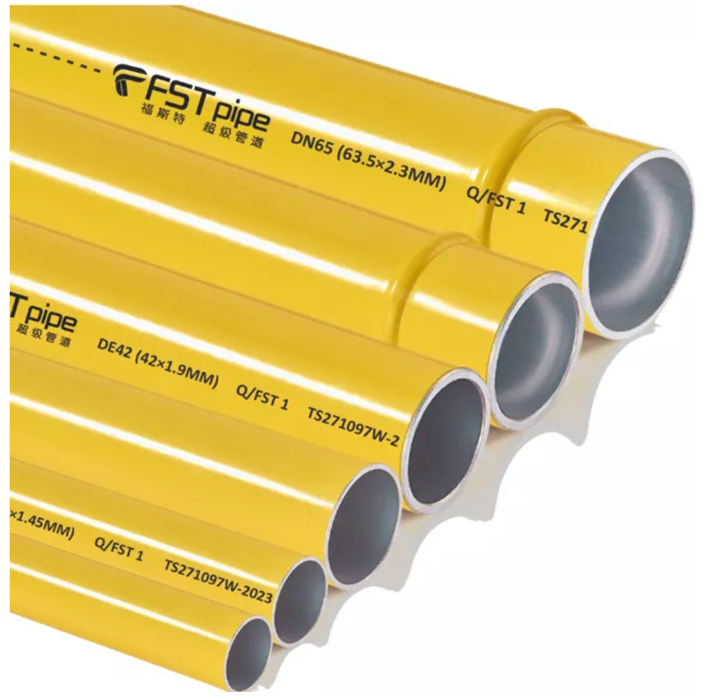 BLUE ALUMINIUM PIPE DN20 for industrial compressed air systems