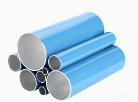 BLUE ALUMINIUM PIPE DN25 for industrial compressed air systems