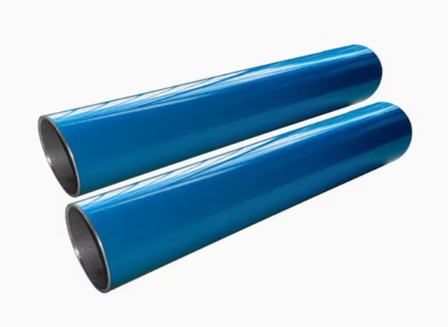 BLUE ALUMINIUM PIPE DN25 for industrial compressed air systems