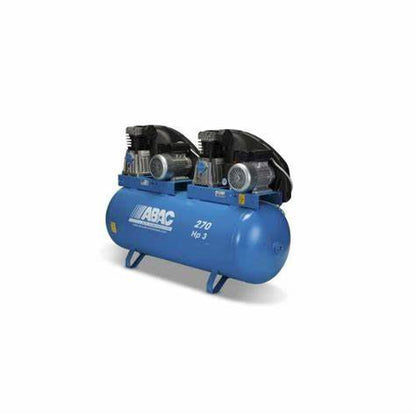 Βιομηχανικός συμπιεστής αέρα ABAC B70 10HP 270LT STAR DELTA, επαγγελματικός κομπρεσέρ υψηλής ισχύος με μεγάλο δοχείο 270 λίτρων