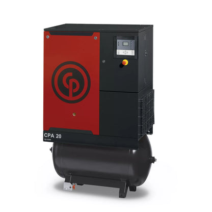 Chicago Pneumatic CPVSd 20HP variable speed rotary screw air compressor industrial VSD unit