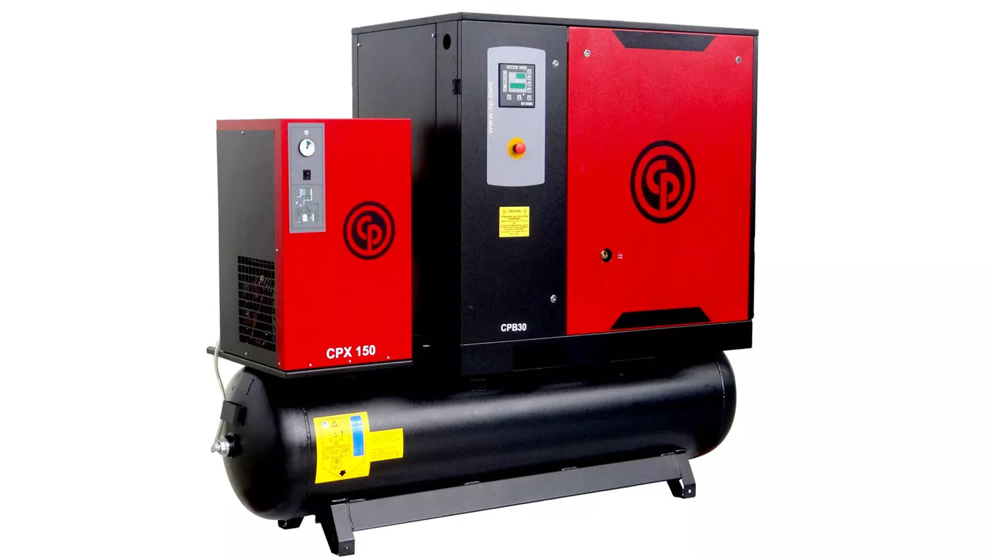 Chicago Pneumatic CPB30 30HP industrial air compressor heavy duty factory compressor