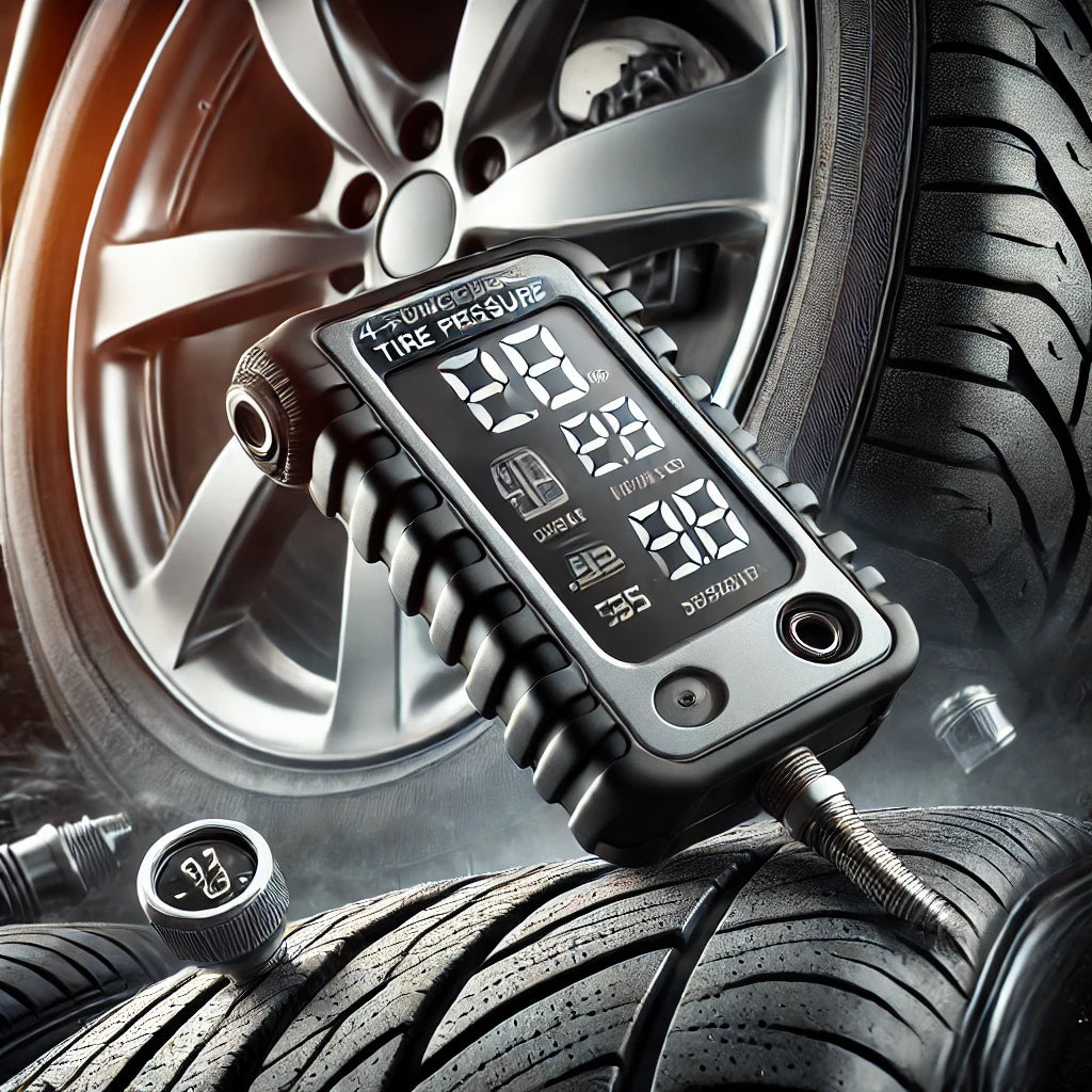 SCORPIO 4 Function Tire Gauge – Πολυλειτουργικός Μετρητής Πίεσης Ελαστικών για Ακριβεία και Ευκολία