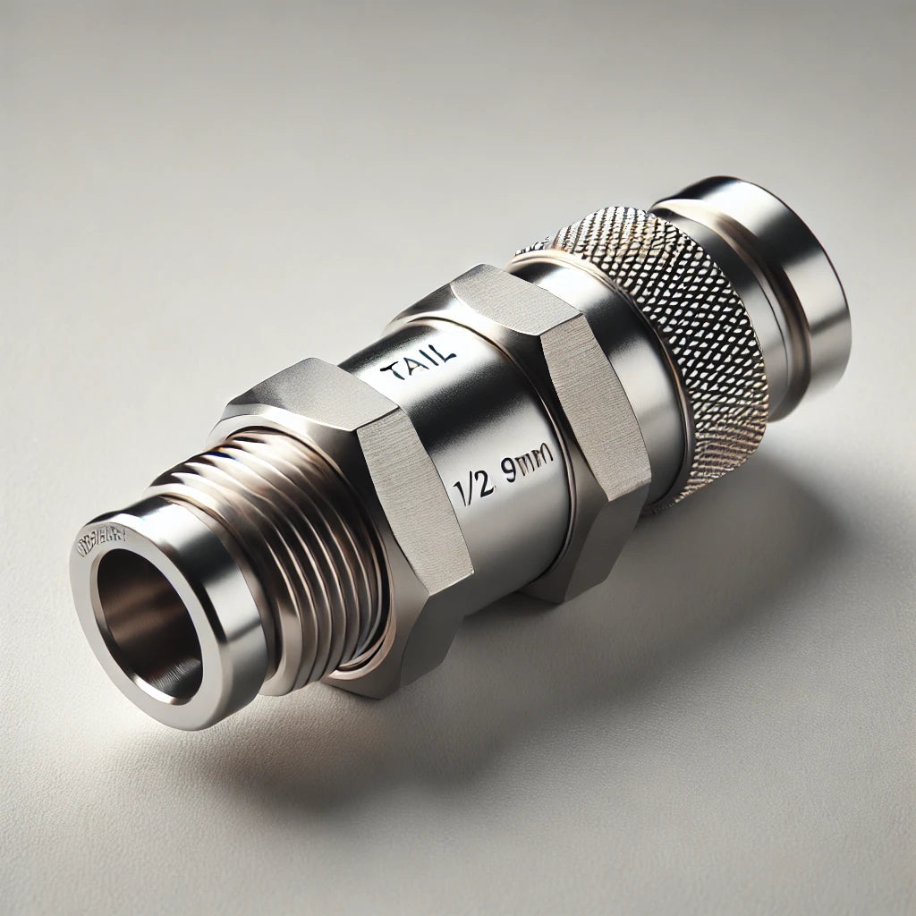 TAIL 1/2M 9MM | 1/2" Air Connector with 9mm Diameter