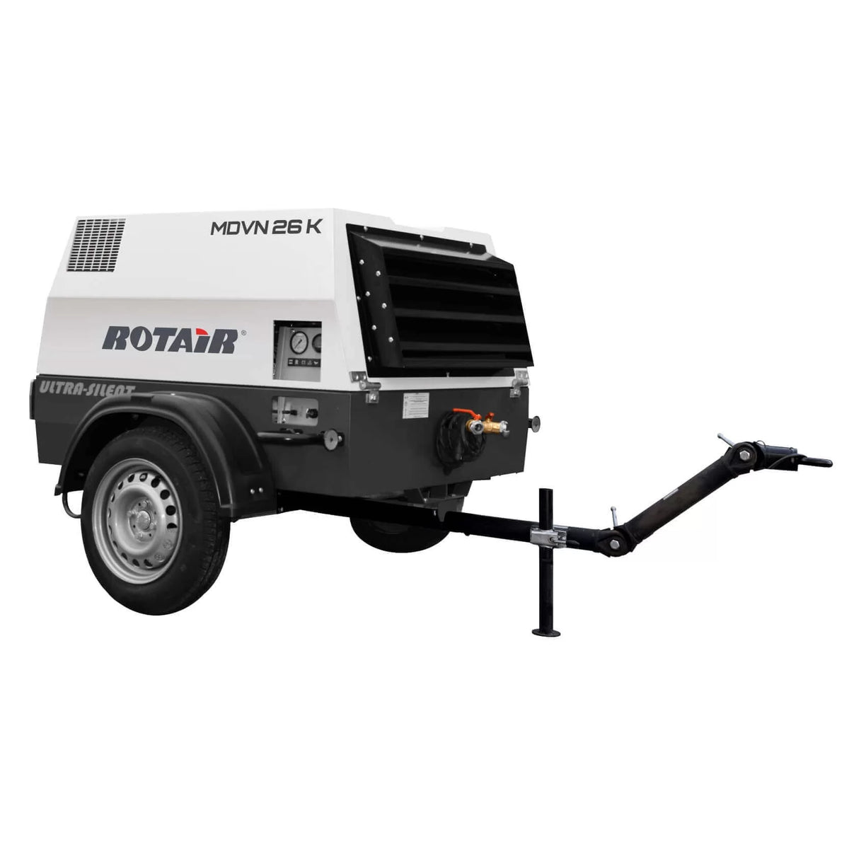 Φορητός Αεροσυμπιεστής Diesel ROTAIR MDVN 26K (25HP - 7 Bar) | Κωδικός: 107095610F