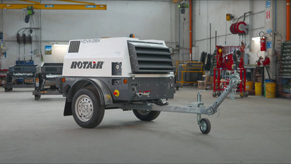 Φορητός Αεροσυμπιεστής Diesel ROTAIR MDVN 26K (25HP - 7 Bar) | Κωδικός: 107095610F