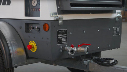 Φορητός Αεροσυμπιεστής Diesel ROTAIR MDVN 26K (25HP - 7 Bar) | Κωδικός: 107095610F