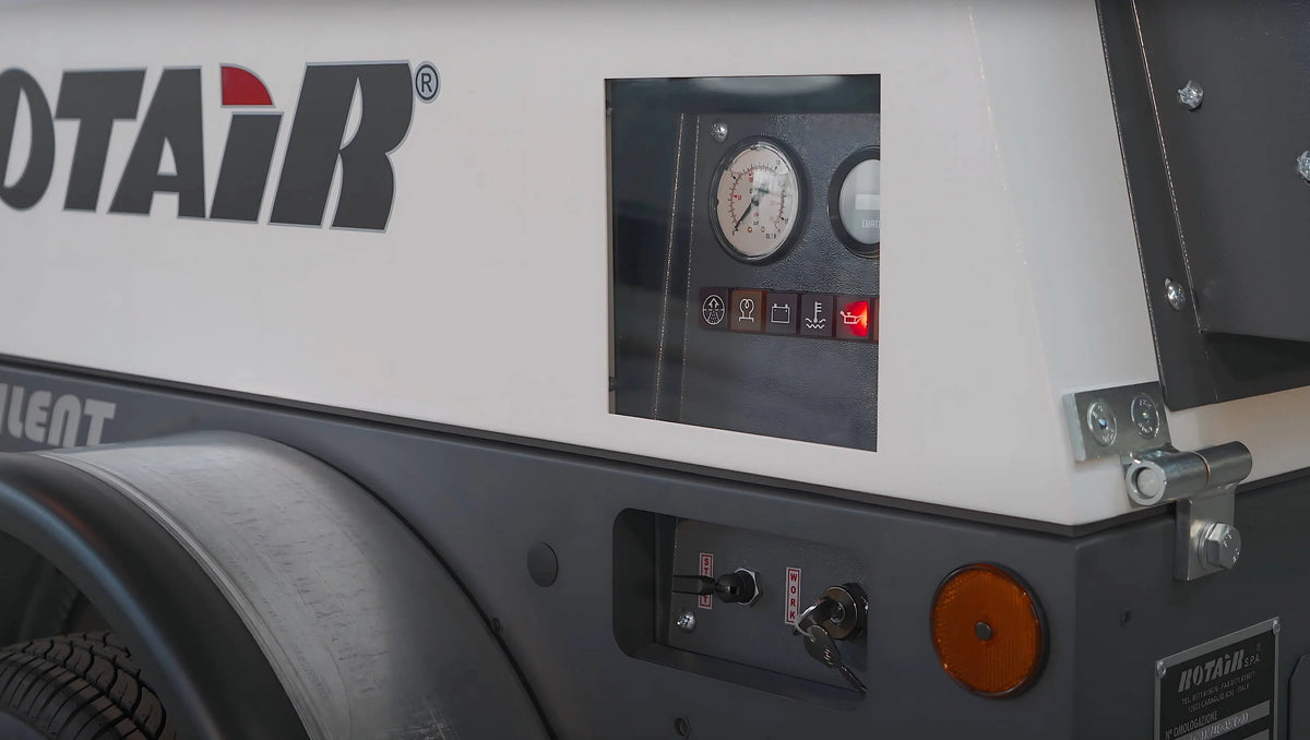 Φορητός Αεροσυμπιεστής Diesel ROTAIR MDVN 26K (25HP - 7 Bar) | Κωδικός: 107095610F