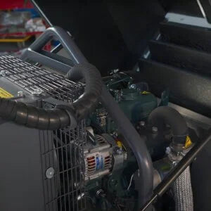 Φορητός Αεροσυμπιεστής Diesel ROTAIR MDVN 26K (25HP - 7 Bar) | Κωδικός: 107095610F
