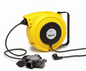 ZECA CABLE REEL 15M LIGHT | 15m Cable Reel with Lighting