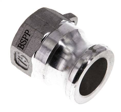 Female threaded aluminum push-in fitting DN20 to 3/4 inch για υδραυλικές εγκαταστάσεις