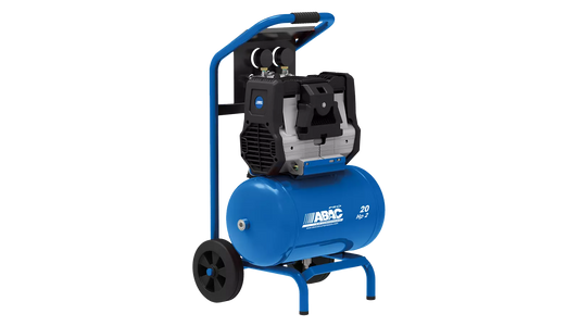 ABAC COMPRESSOR SUPER SILENT 50LTRS 2HP 1PH - Συμπιεστής Αέρα Υψηλής Απόδοσης και Χαμηλού Θορύβου